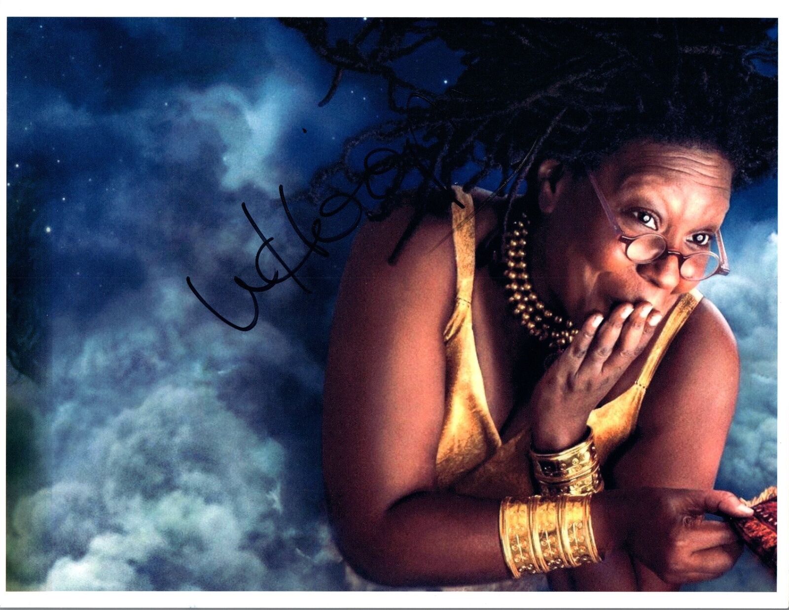 Whoopi Goldberg Signed Autographed 8x10 Photo Poster painting Lion King Sister Act COA VD