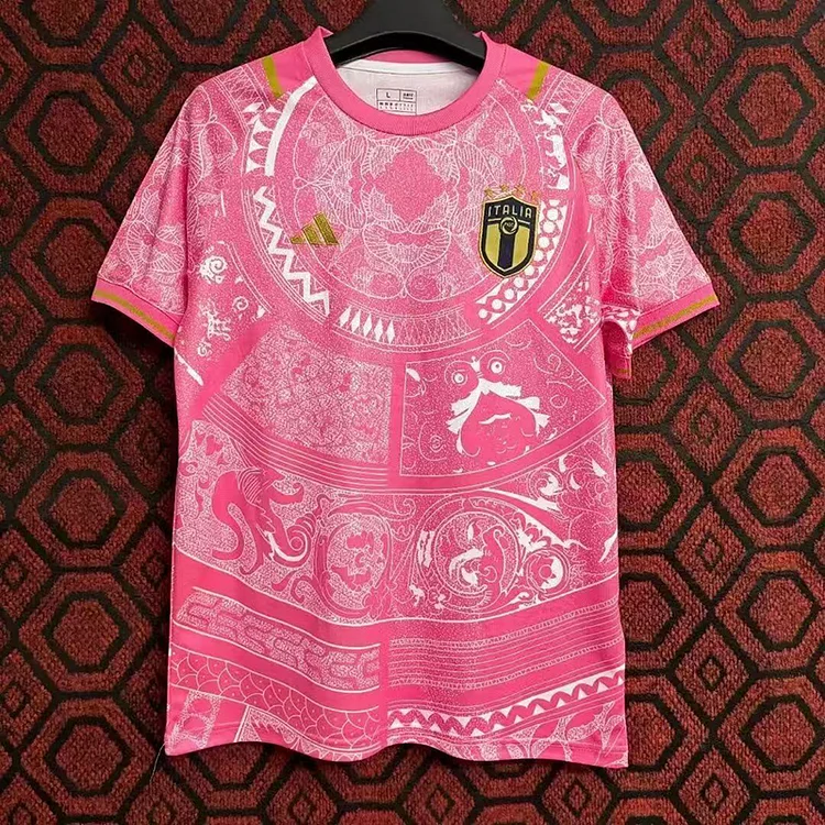 2024 Italy Pink Special Edition Football Jersey