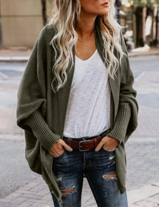 Knitted Long Sleeve Cardigans