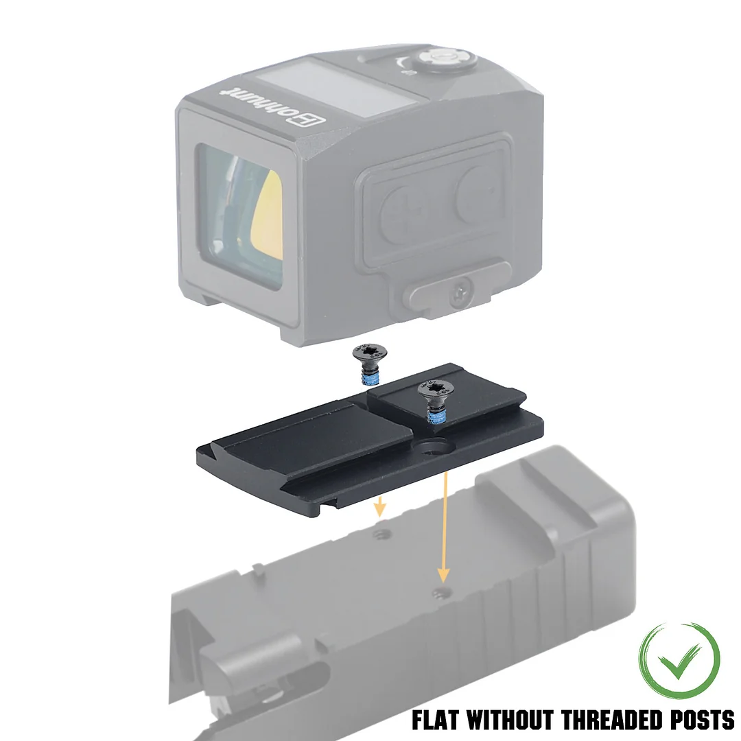 ohhunt® Red Dot Sight RMR to ACRO Adaptor Plate