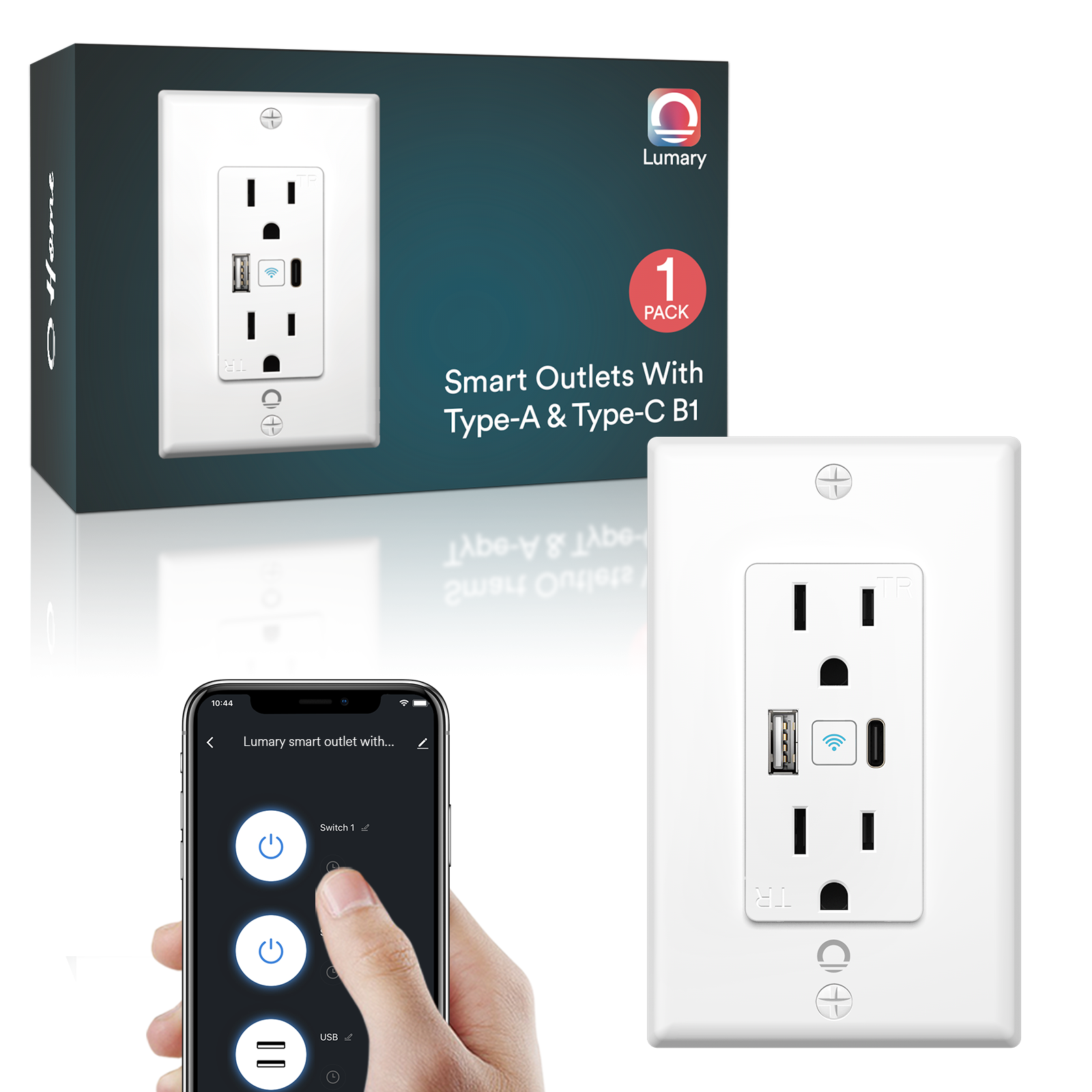 [smart lighting outlet dimmer switch smart home]-[lumary]