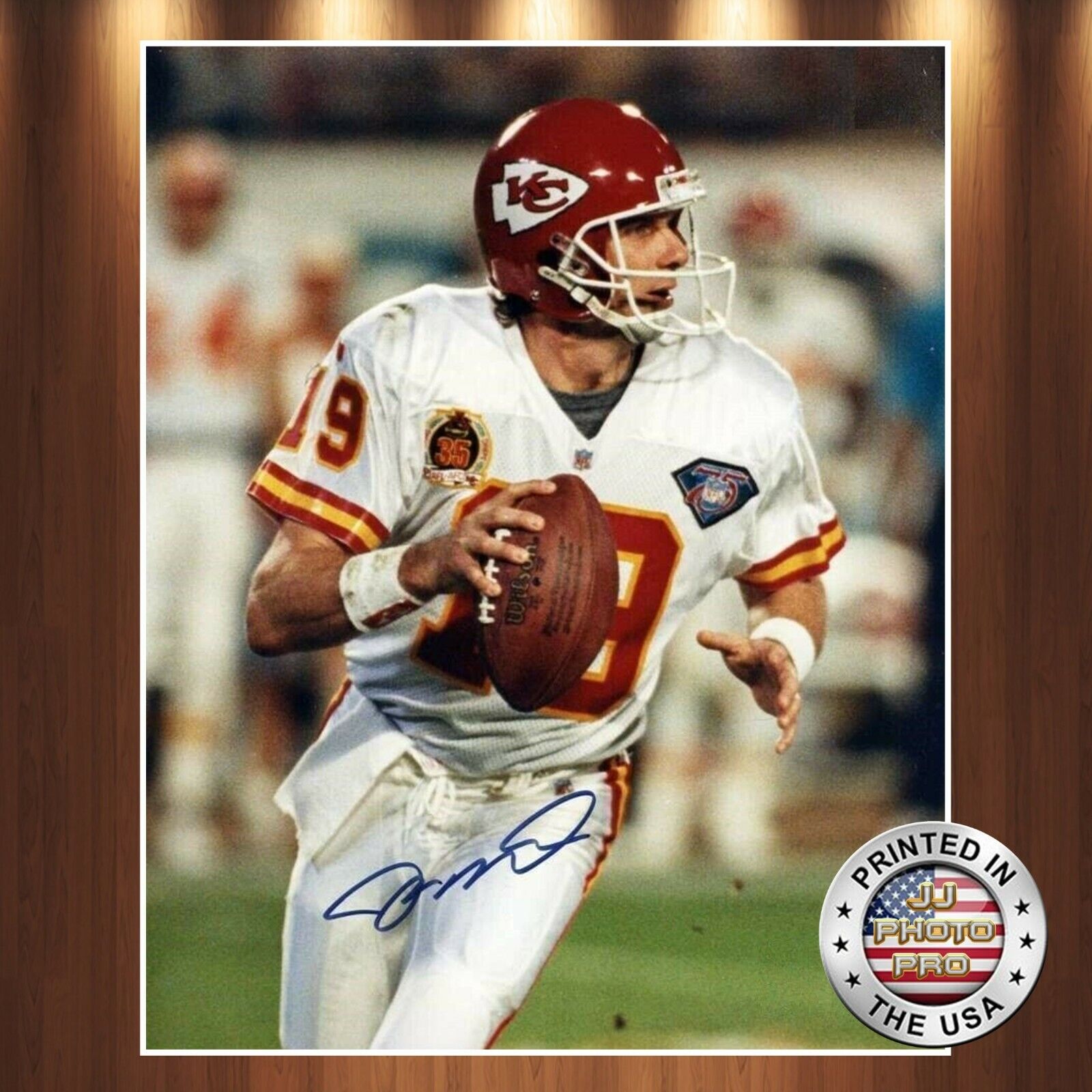 Joe Montana Autographed Signed 8x10 Photo Poster painting (HOF Chiefs) REPRINT