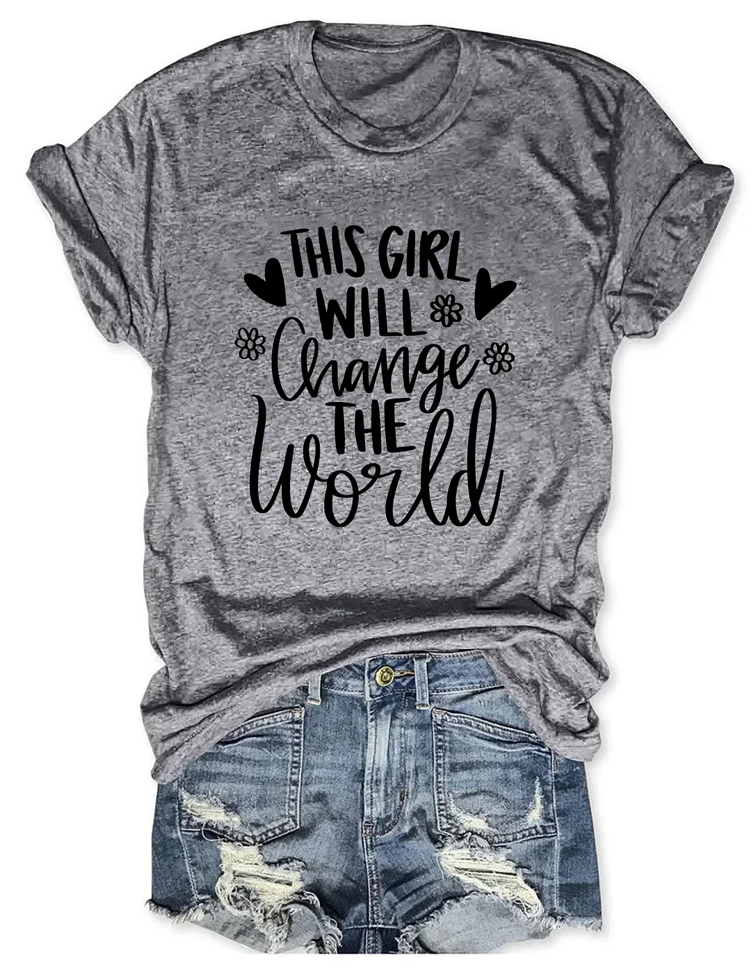This Girl Will Change the World T-shirt
