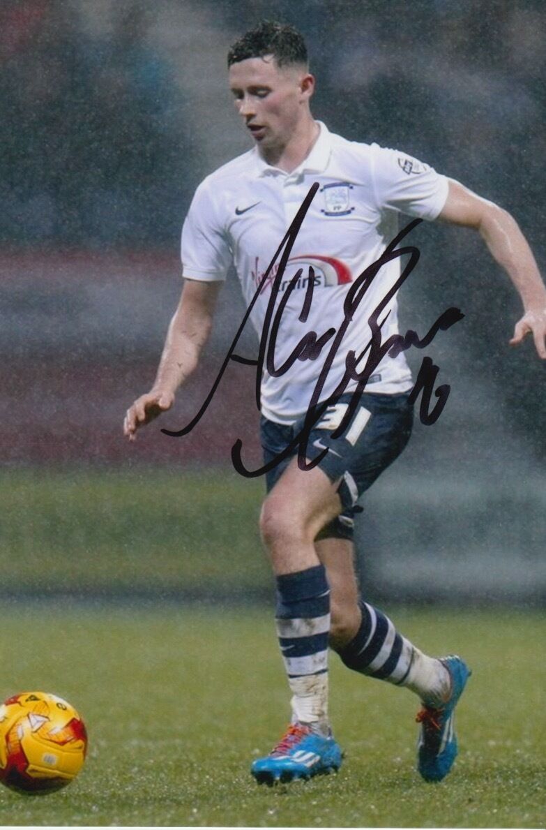 PRESTON NORTH END HAND SIGNED ALAN BROWNE 6X4 Photo Poster painting 3.