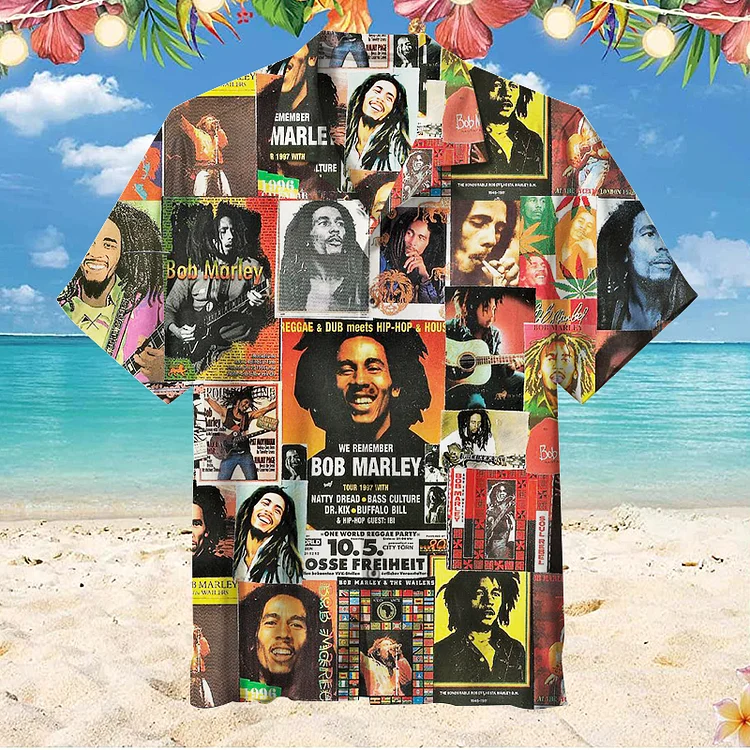 Bob Marley | Unisex Hawaiian Shirt