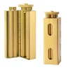 Manual Solid Brass Cigarette Rolling Machine European And American 70*8mm Old-Fashioned Cigarette Roller Gold Bar Pure Copper Cigarette