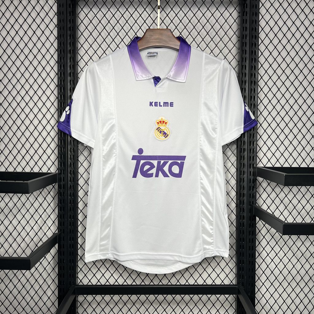 Retro Real Madrid 1997-98 Home Stadium Jersey