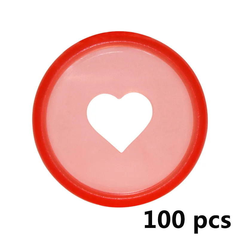 100pcs Macaroon Color Discbound Notebook Mushroom Discs T Hole Binding Rings Buckle Disc Binding Discs Planner Accessories