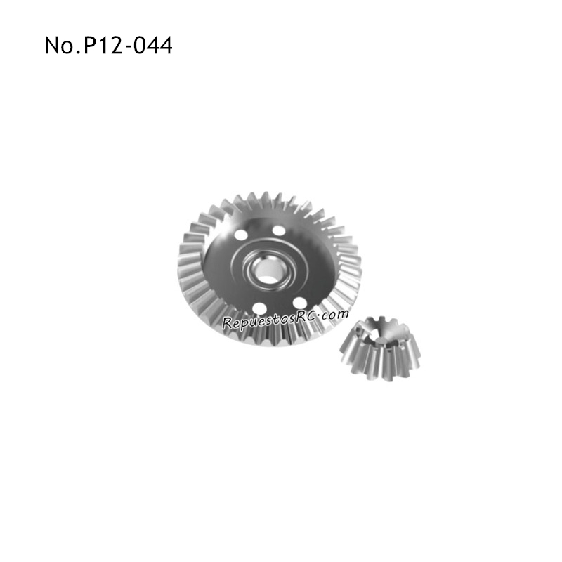 UDIRC UD1202 Piezas para coches RC Engranaje Diferencial de Metal Cepillado P12-044