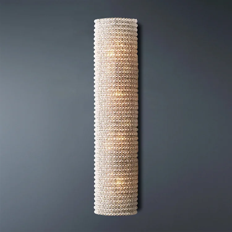 Donut Crystal Grand Sconce,Halo Sconce Modern Wall Lamp Vjlight