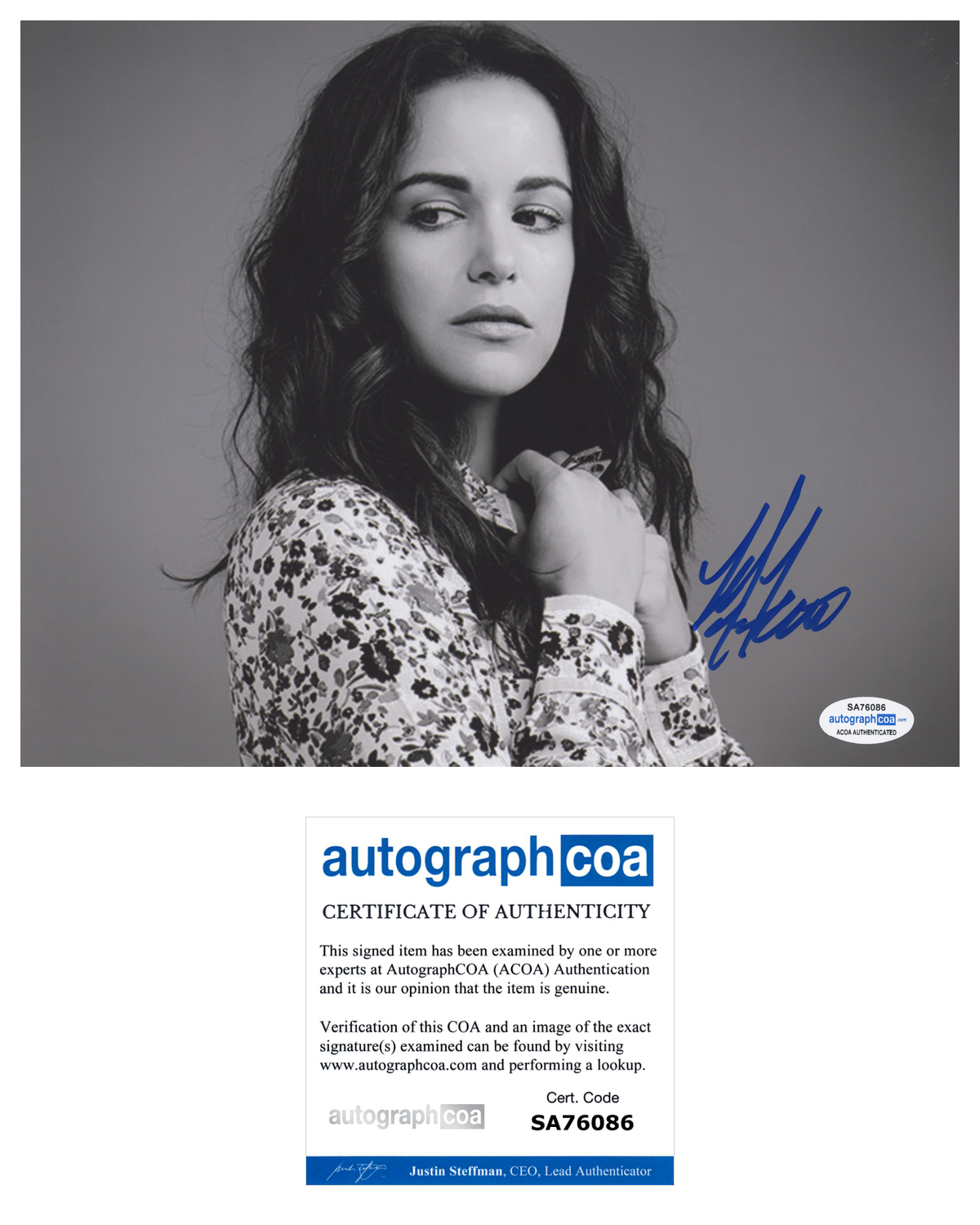 Melissa Fumero Signed Autographed 8x10 Photo Poster painting Brooklyn Nine-Nine Actress ACOA COA