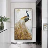 45 X 85cm Full Round Drill Mosaic Craft DIY Noble Peafowl Diamond Painting