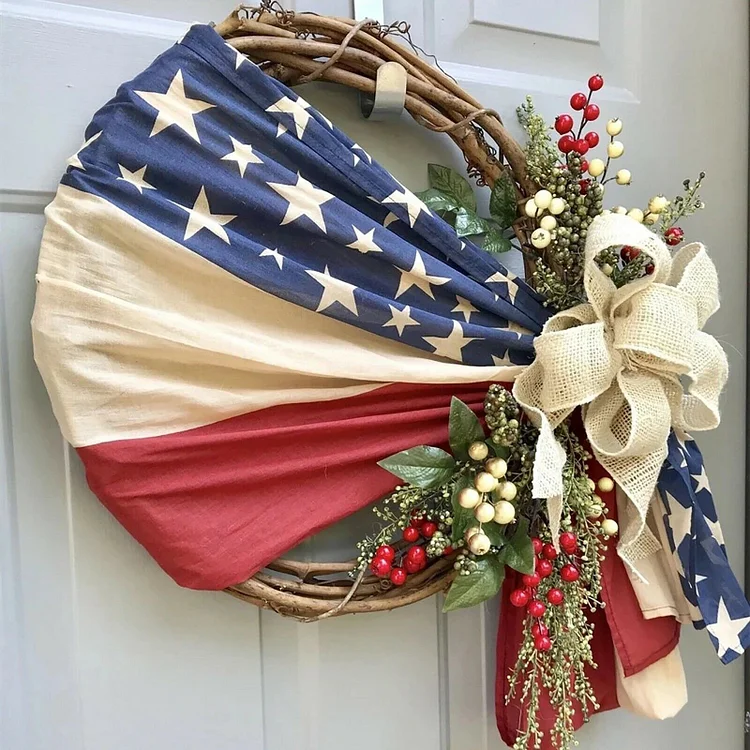 Patriotic Wreath, Americana Wreath