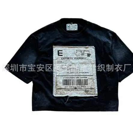 Churchf Churchf Short-Sleeved 2025 New Printed T-Shirt Tops Short-Sleeved Casual Fashion Round-Neck Cotton Short Sleeve