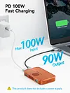ACASIS 10Gbps Magnetic M.2 NVMe SSD Enclosure & USB C Docking Station with Cooling Fan for iPhone 17/16/15 Pro/Pro Max/Plus,Tool Free Installation,Support Size 2230/2242/2260/2280 B+M M-Key