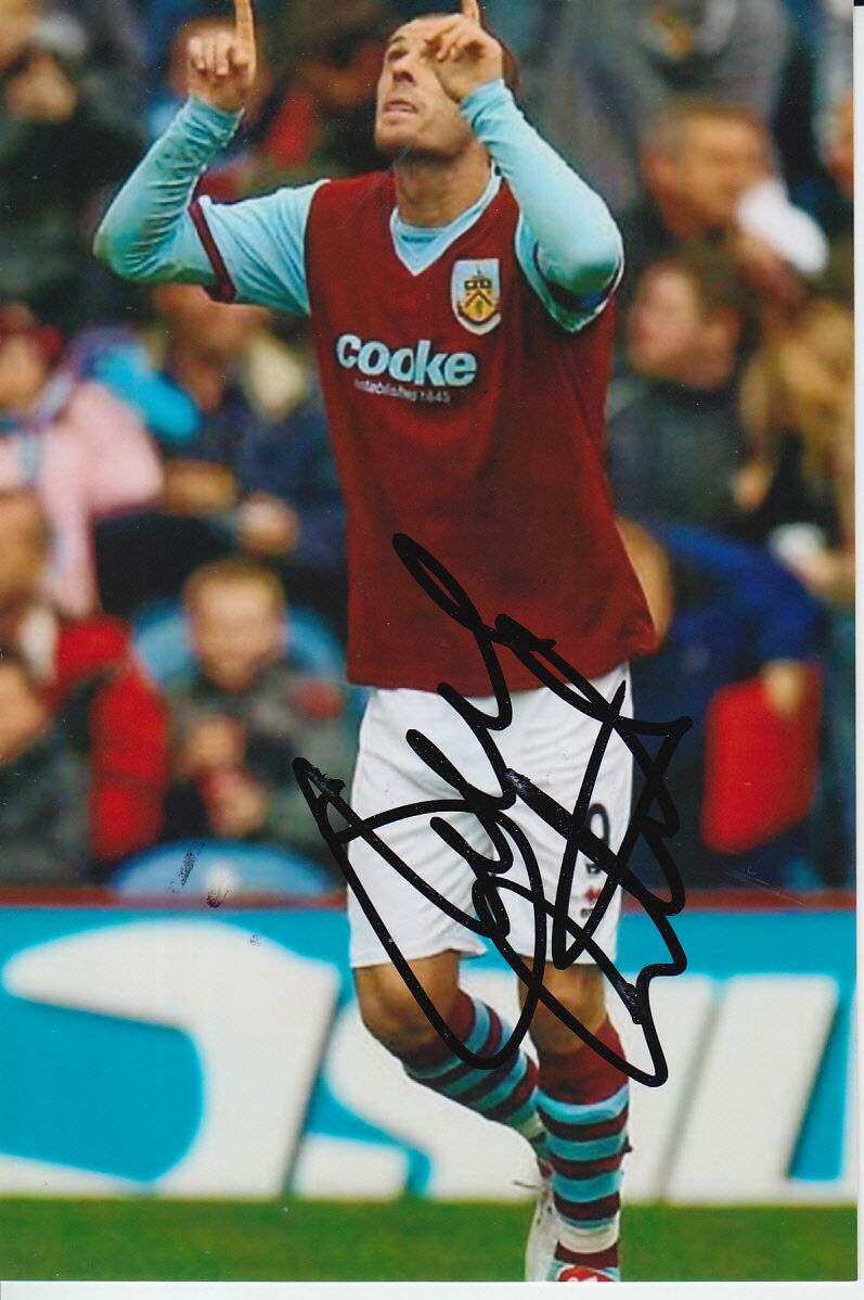 BURNLEY HAND SIGNED STEPHEN FLETCHER 6X4 Photo Poster painting 4.