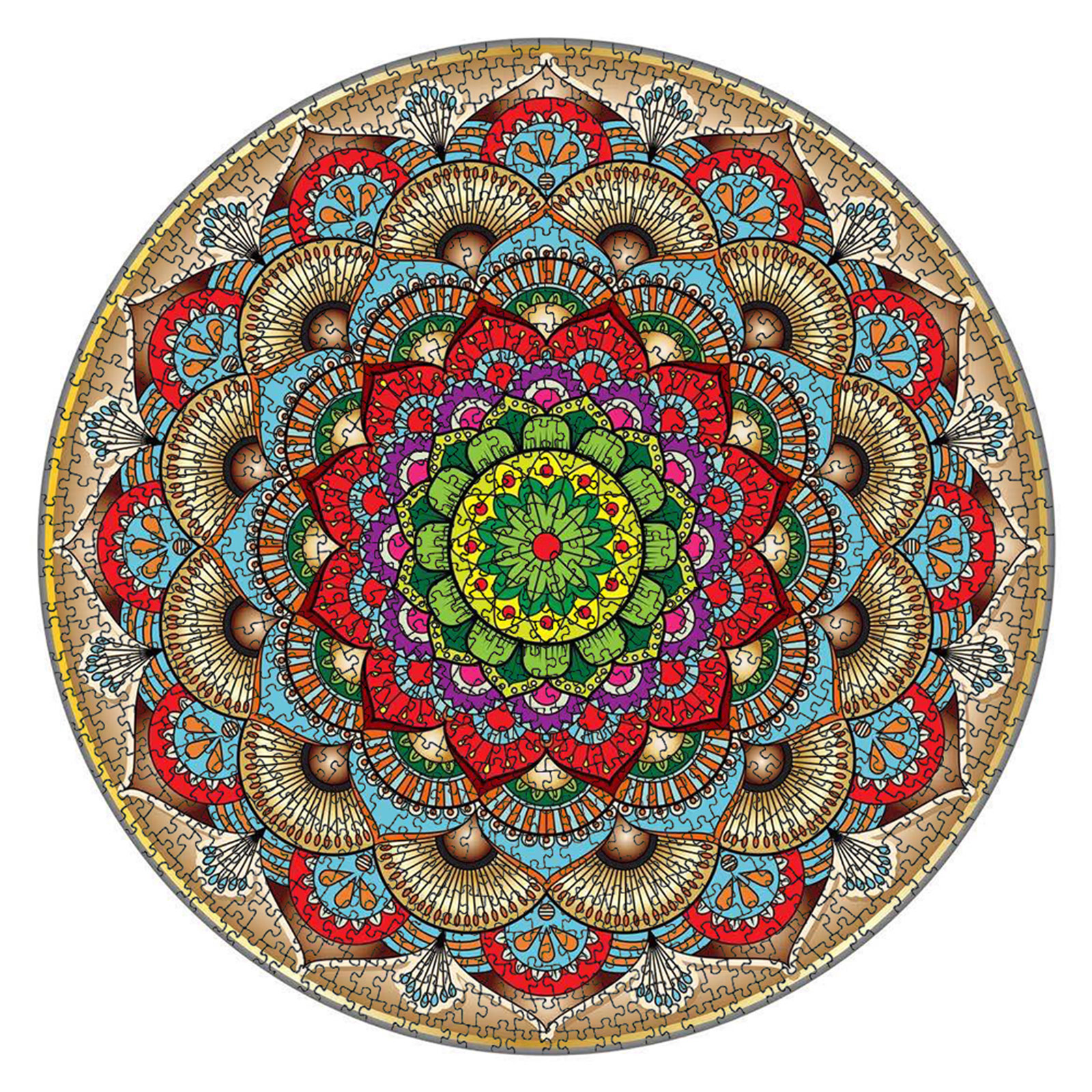 

Lucky Flower - 1000pcs Special Shaped Jigsaw Puzzle, 501 Original