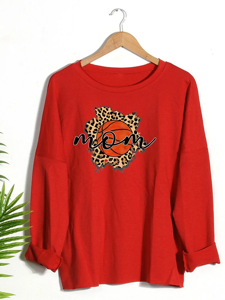 Basketball mom Sweatshirt-00870-Annaletters