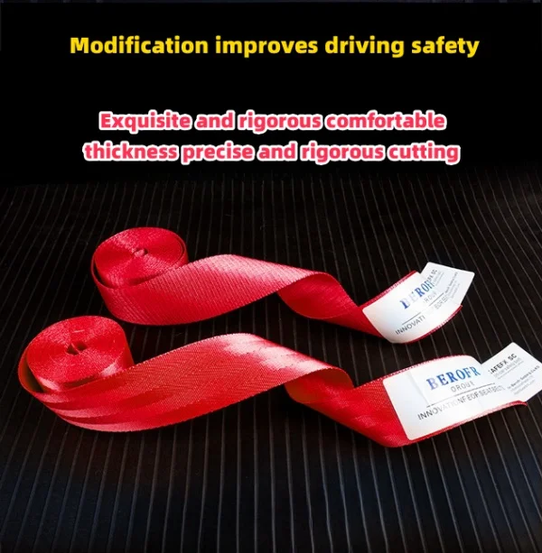 Universal Colored Seat Belts For Cars