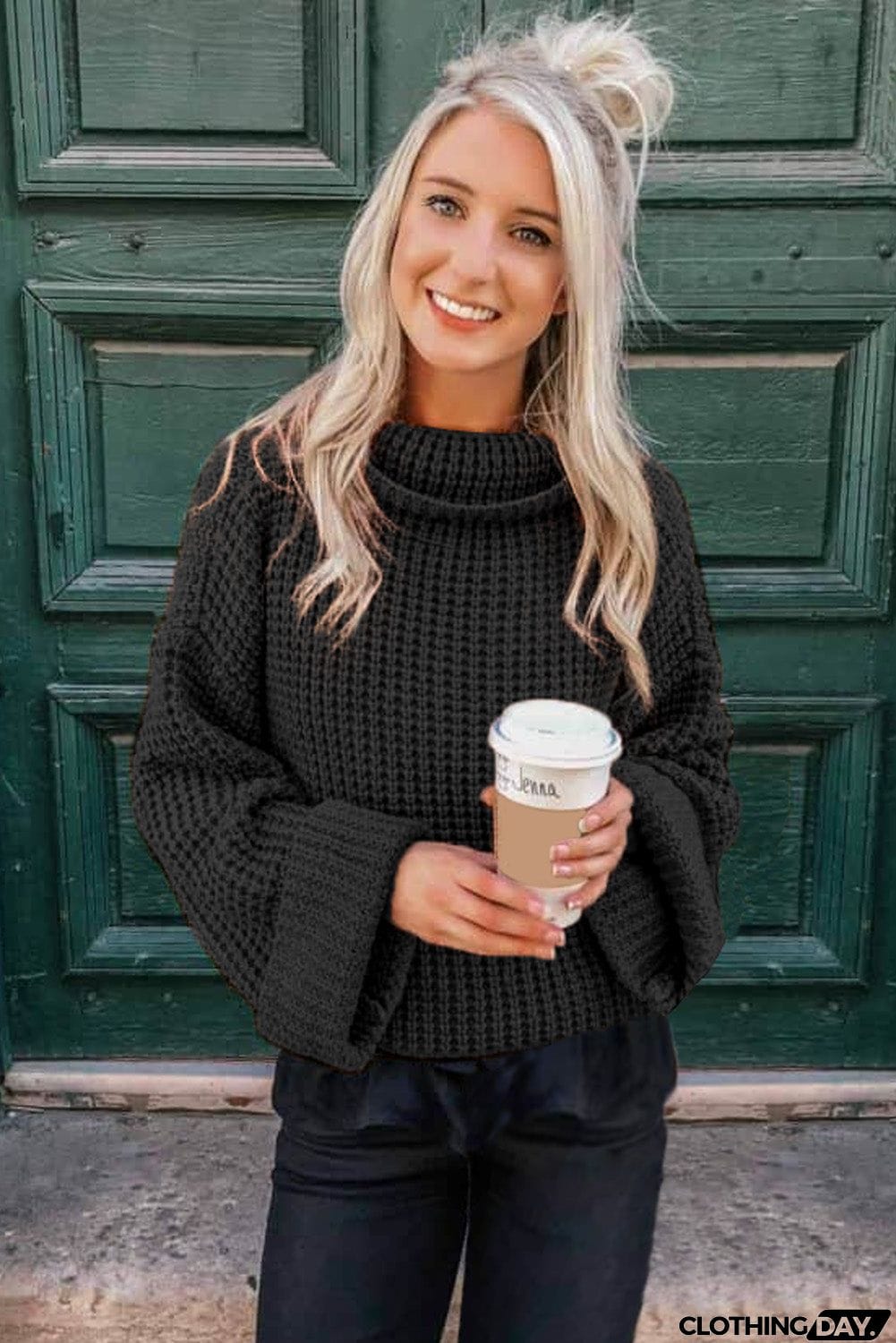 Turtleneck Knitted Sweater