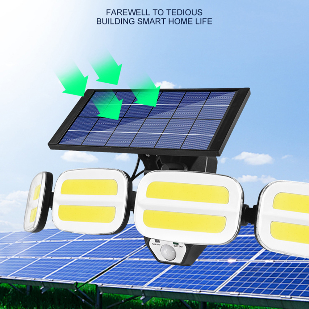 

LED Solar 4-Head Rotatable Waterproof Induction-Outdoor Solar Light, 501 Original