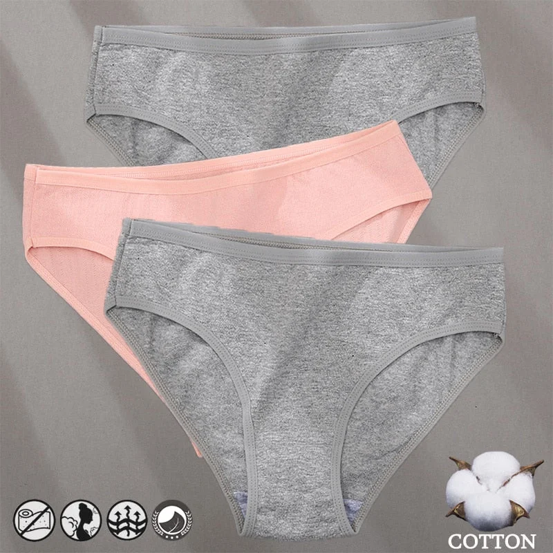 Cotton Panties Jacquard Design Pattern Women Panties Underwear Sexy Female Lingerie Briefs Solid Color Intimate Pantys for Woman