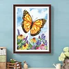 Diamond Painting-DIY Full Round Drill Butterfly