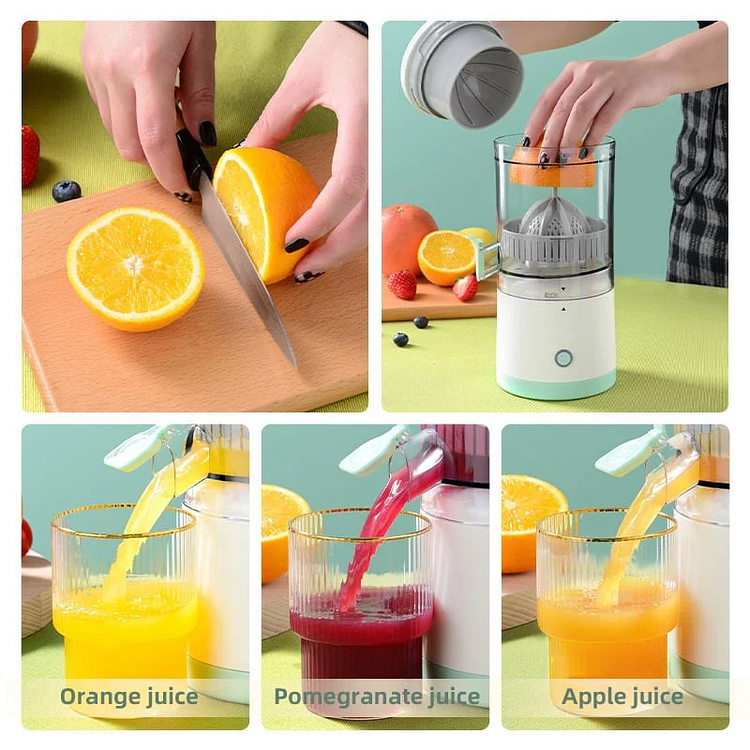 Portable juice outlet