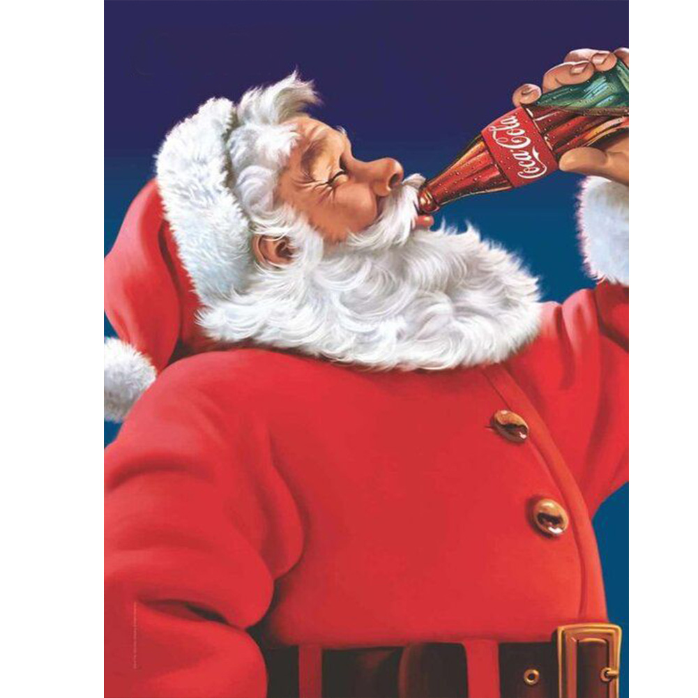 

Santa Cola - Round Drill Diamond Painting - 30*40CM, 501 Original
