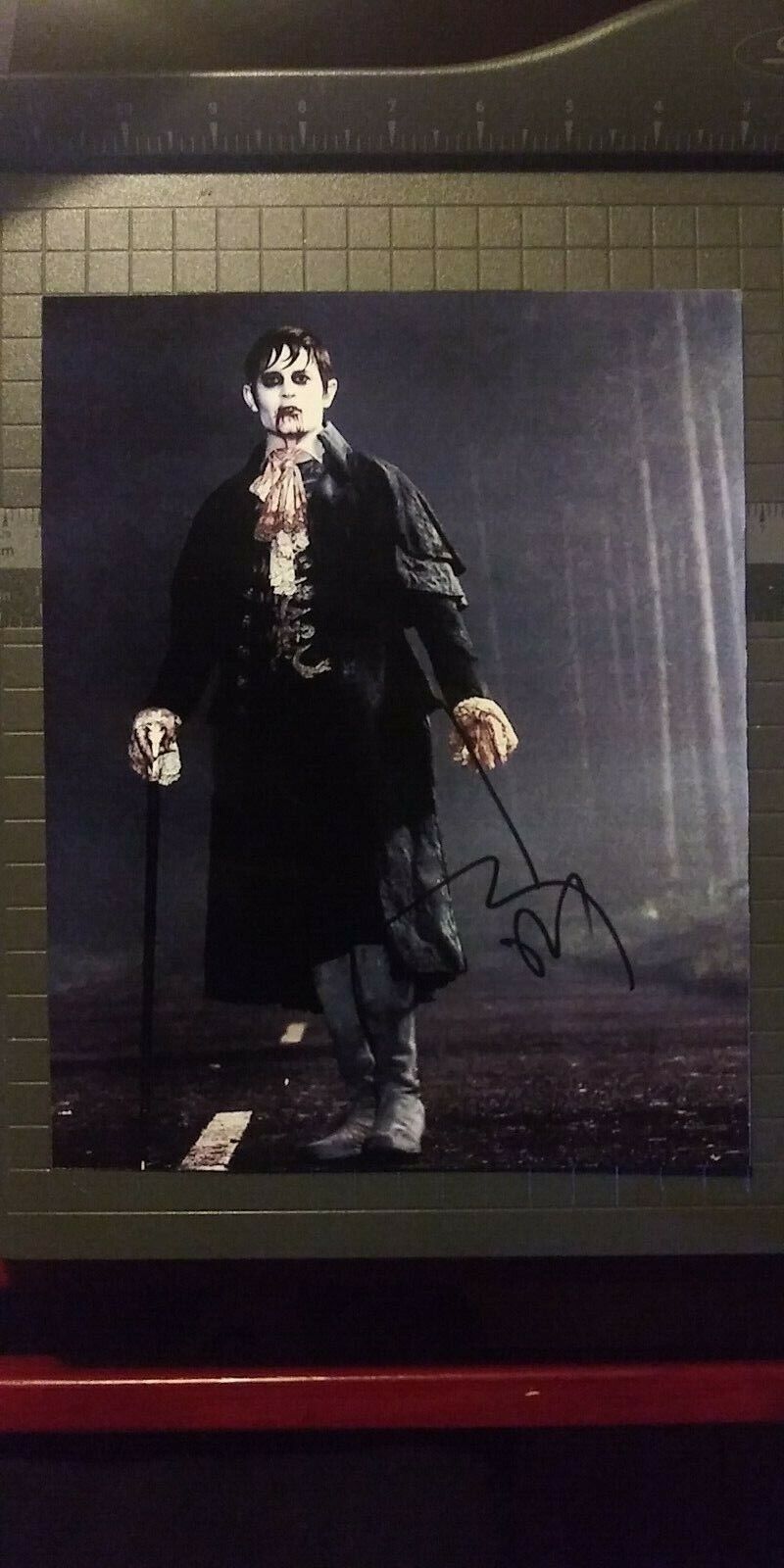 Johnny Depp signed 8x10