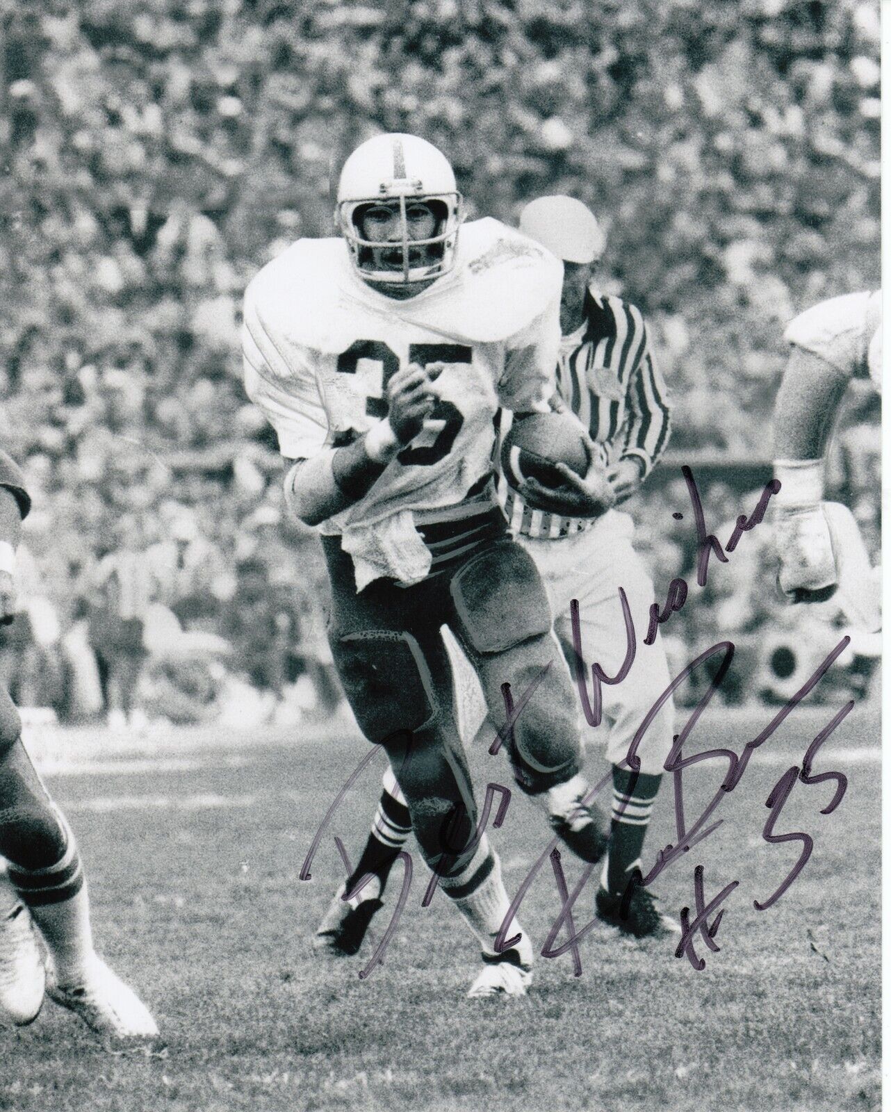 Rick Berns #0 8x10 Signed Photo Poster painting w/ COA Nebraska Cornhuskers