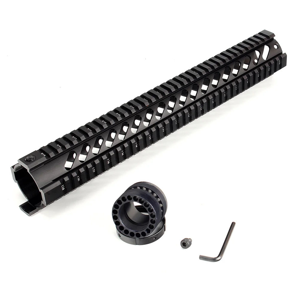 ohhunt ® Free Float Quad Rail Handguard AR15 / M4