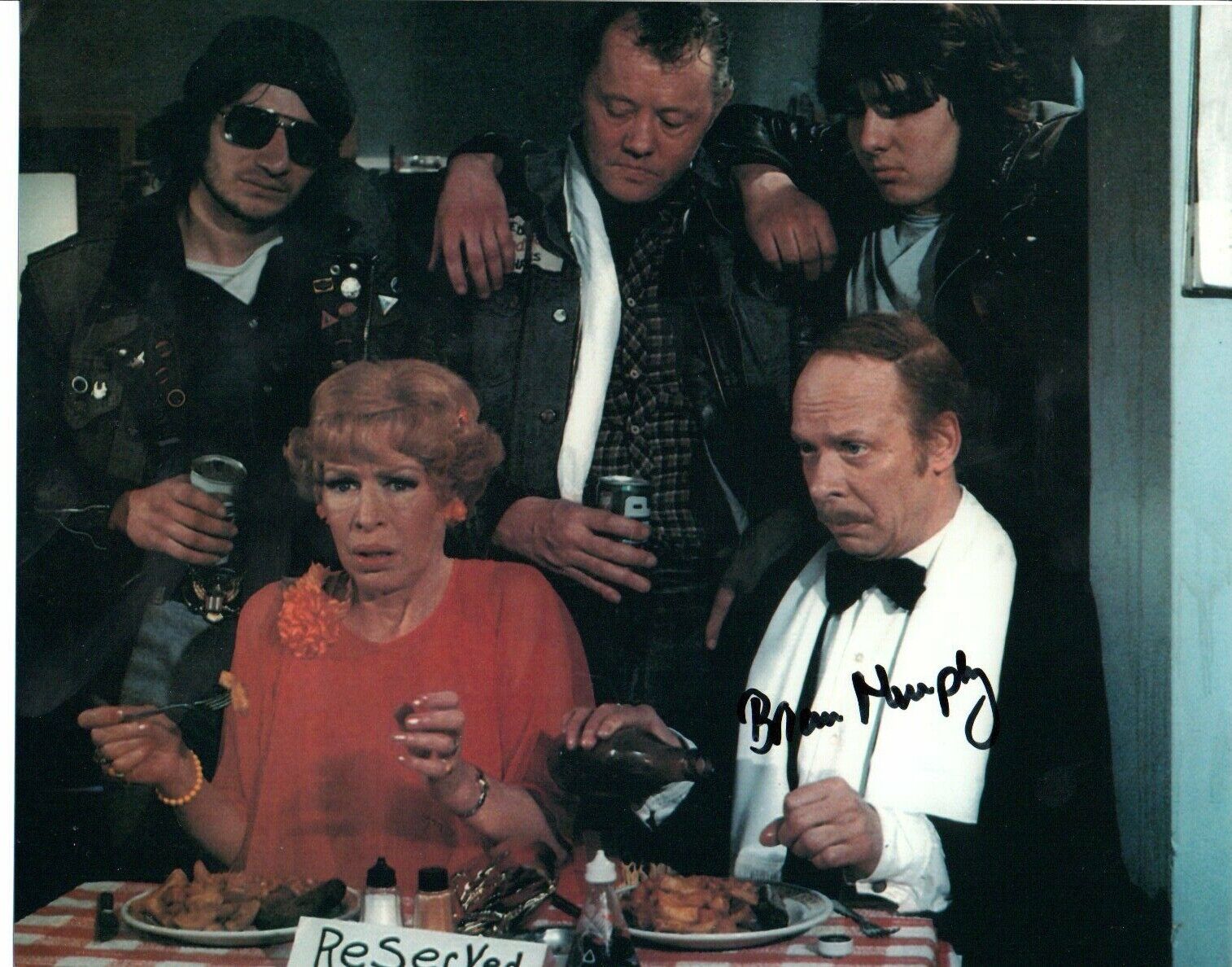 BRIAN MURPHY LAST OF THE SUMMER WINE GEORGE MILDRED SIGNED 10X8 Photo Poster painting