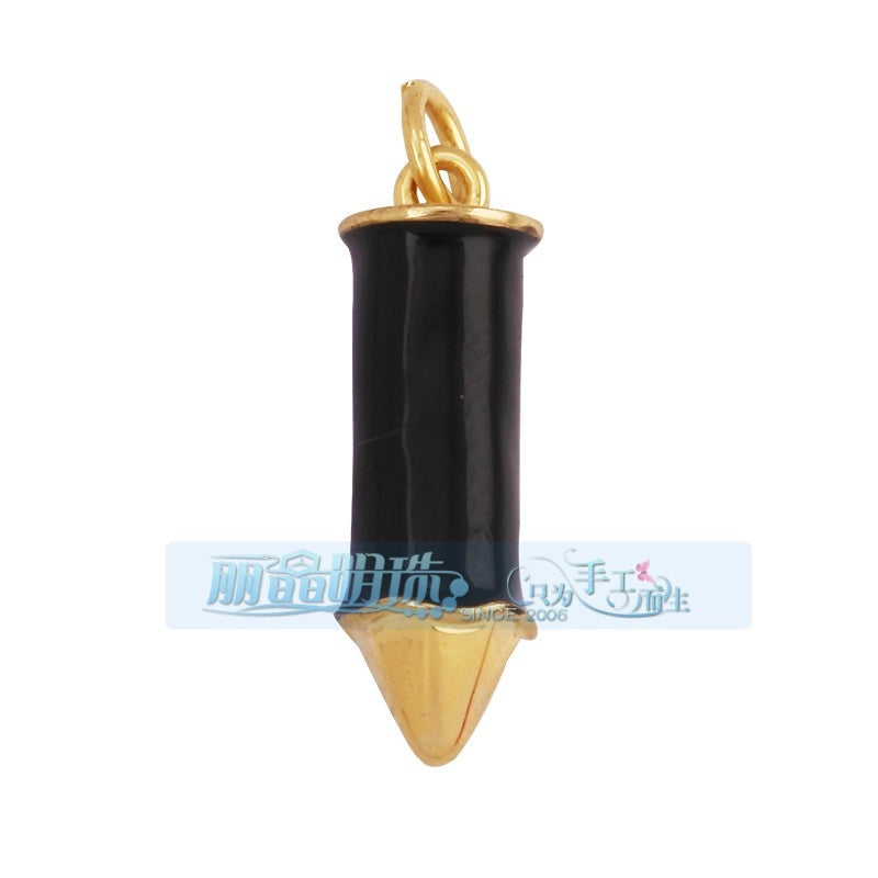 1 Piece 27*7.5mm 6*24mm Copper Lightning Pendant Jewelry Accessories