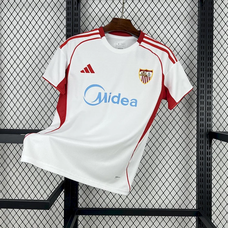 【S~4XL】Sevilla 25/26 Home Football Jersey