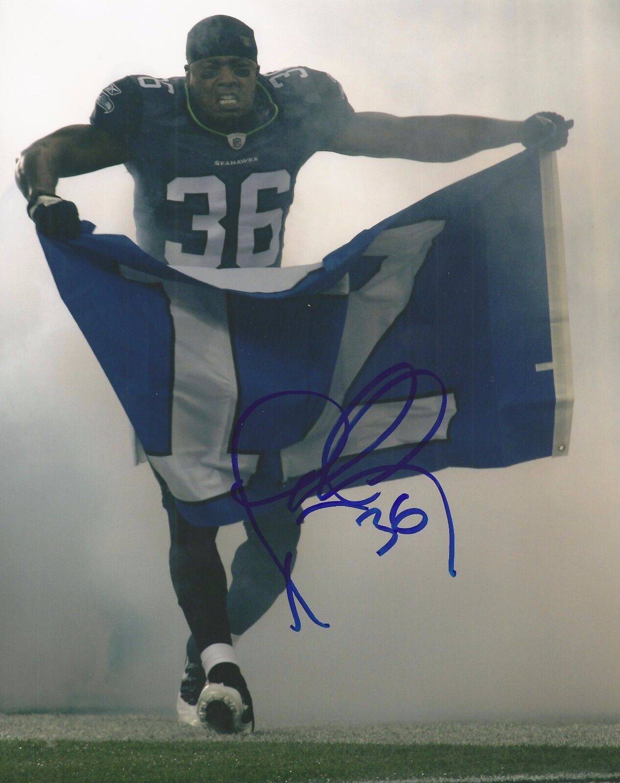 LAWYER MILLOY SIGNED SEATTLE SEAHAWKS 8x10 Photo Poster painting #3 w/PROOF