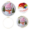 Snowman-Embroidery Kit