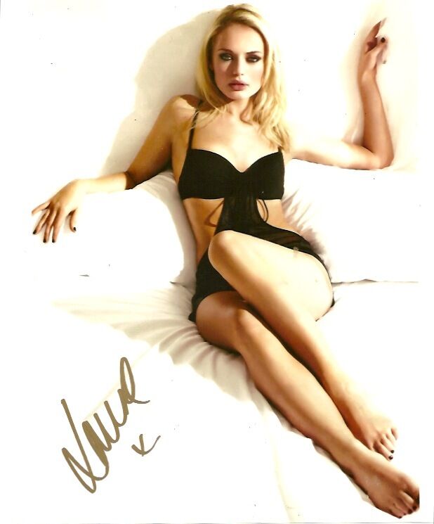 Sexy Laura Haddock Autographed Signed 8x10 Photo Poster painting COA TWO