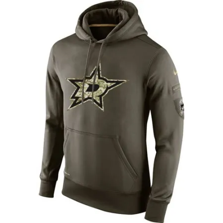 Men's Dallas Stars  Salute To Service NHL Hoodie