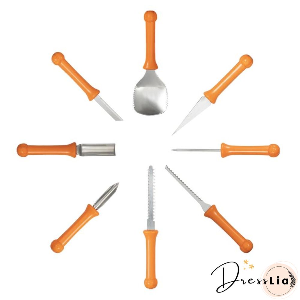 Professional Metal Halloween Pumpkin Carving Tools For Adults Kids