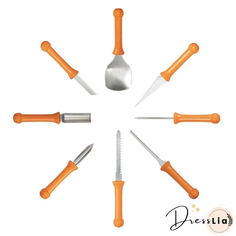 Professional Metal Halloween Pumpkin Carving Tools For Adults Kids