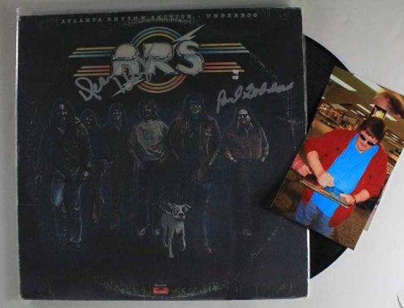 Paul Goddard & Dean Daughtry of Atlanta Rhythm Section Signed Autographed Underdog