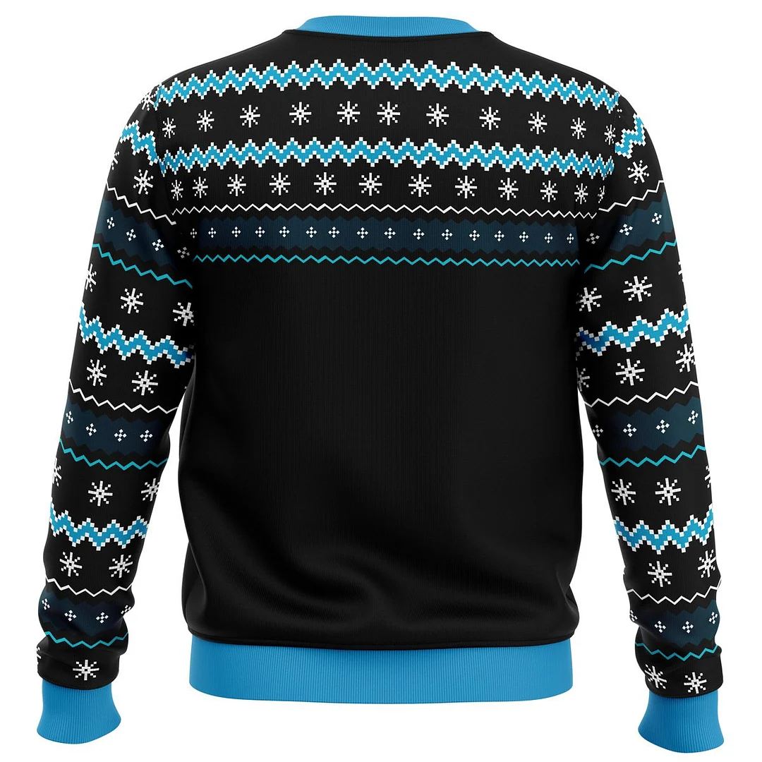 Gingerbread Cookie Monster Ugly Christmas Sweatshirt