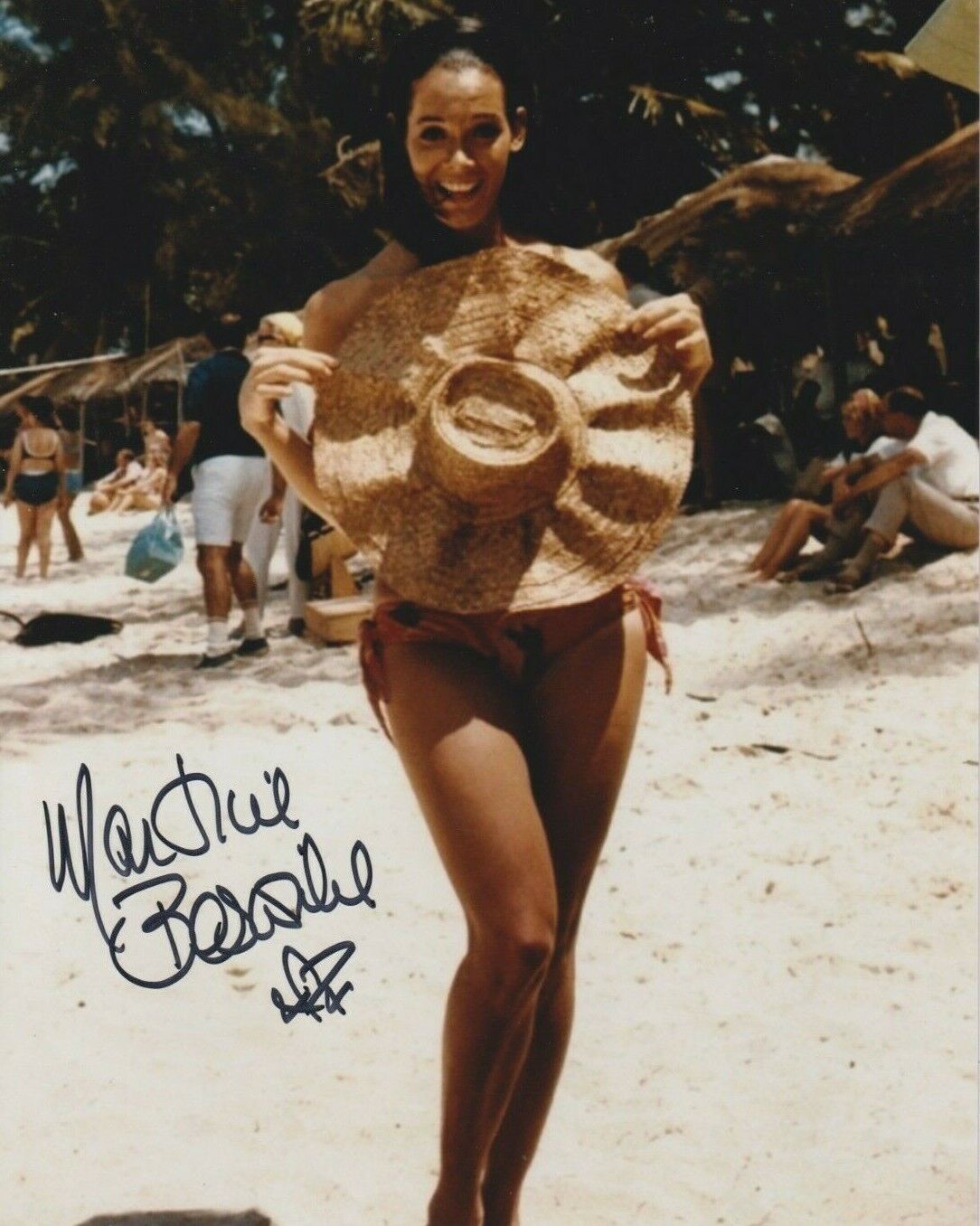 Martine Beswick 10 x 8