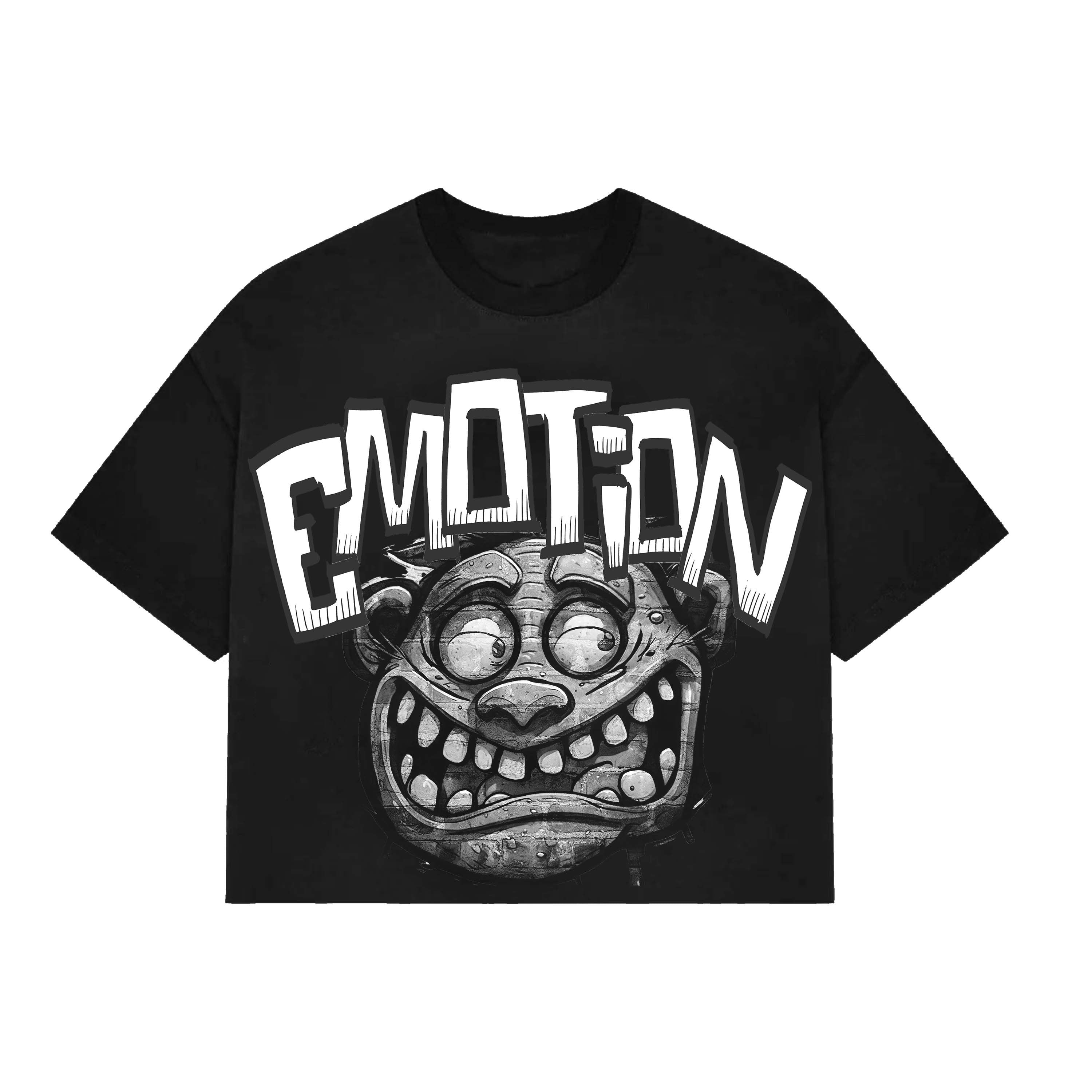 Vintage Cartoon Monster Cotton T-Shirt - SOPULA