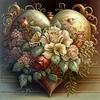Diamond Painting-DIY Full Round Drill Love Flower