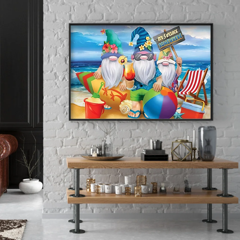 Diamond Painting - Full Round Drill - Beach Goblin(45*30cm)