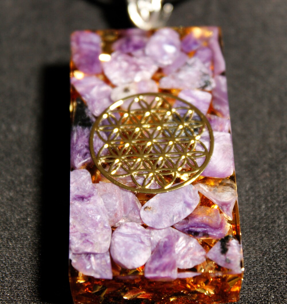 

Orgone Pendant - Flower of life, 501 Original