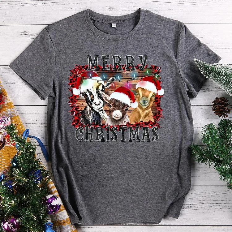 ANB - Christmas Goat Retro Tee-614508