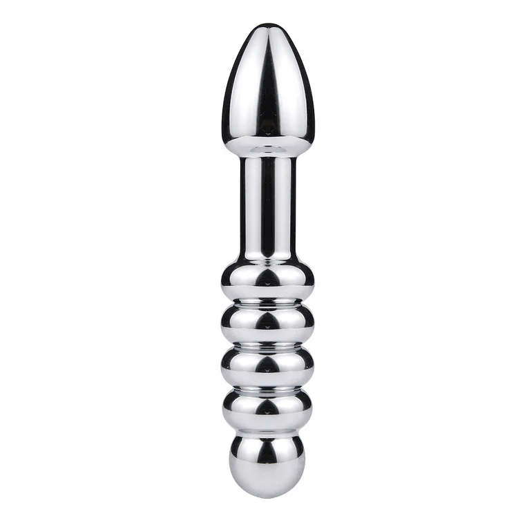 Double Head Metal Anal Beads